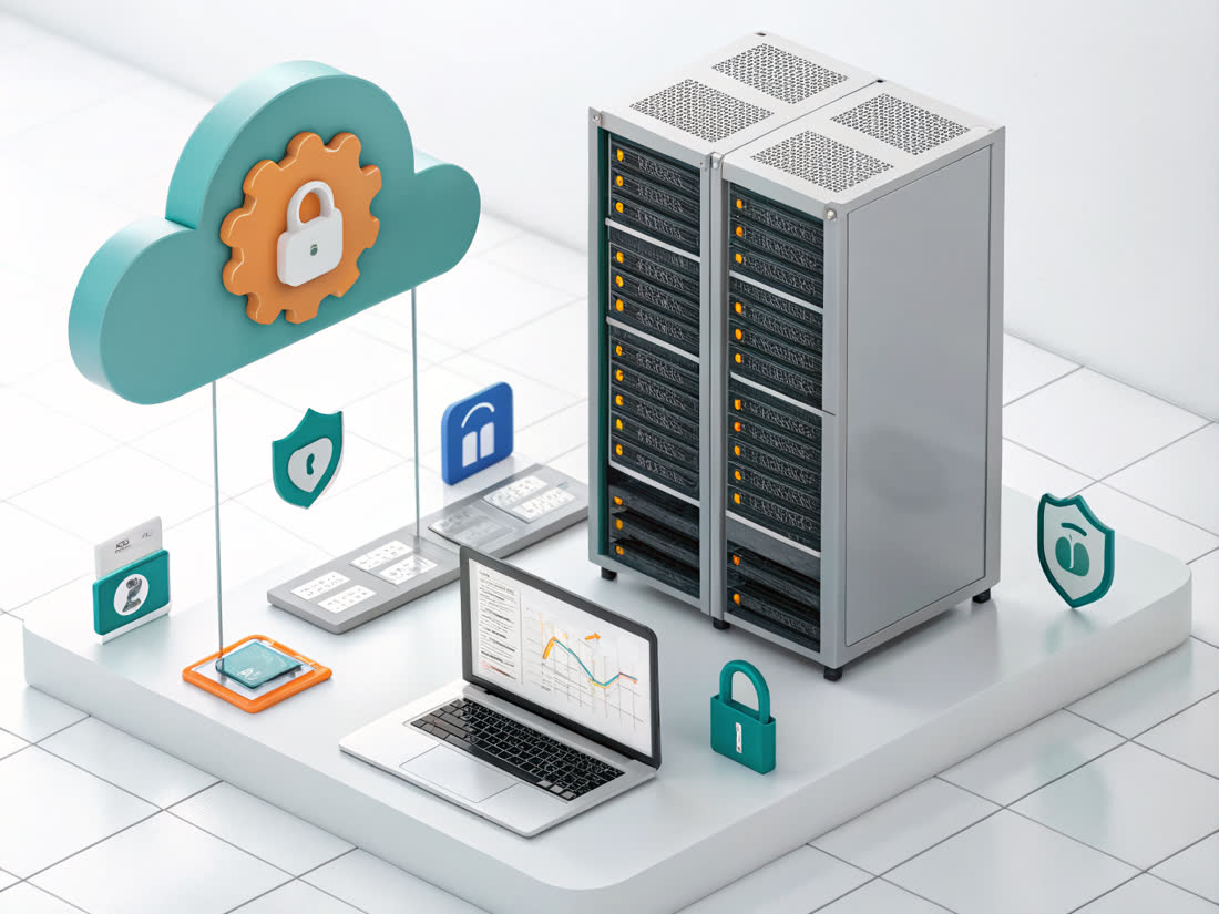 Déploiement d'applications open source managées sur serveur sécurisé